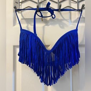 Designer bathing suit top